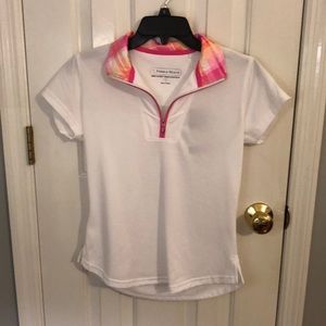 NWT Pebble Beach polo zip up S